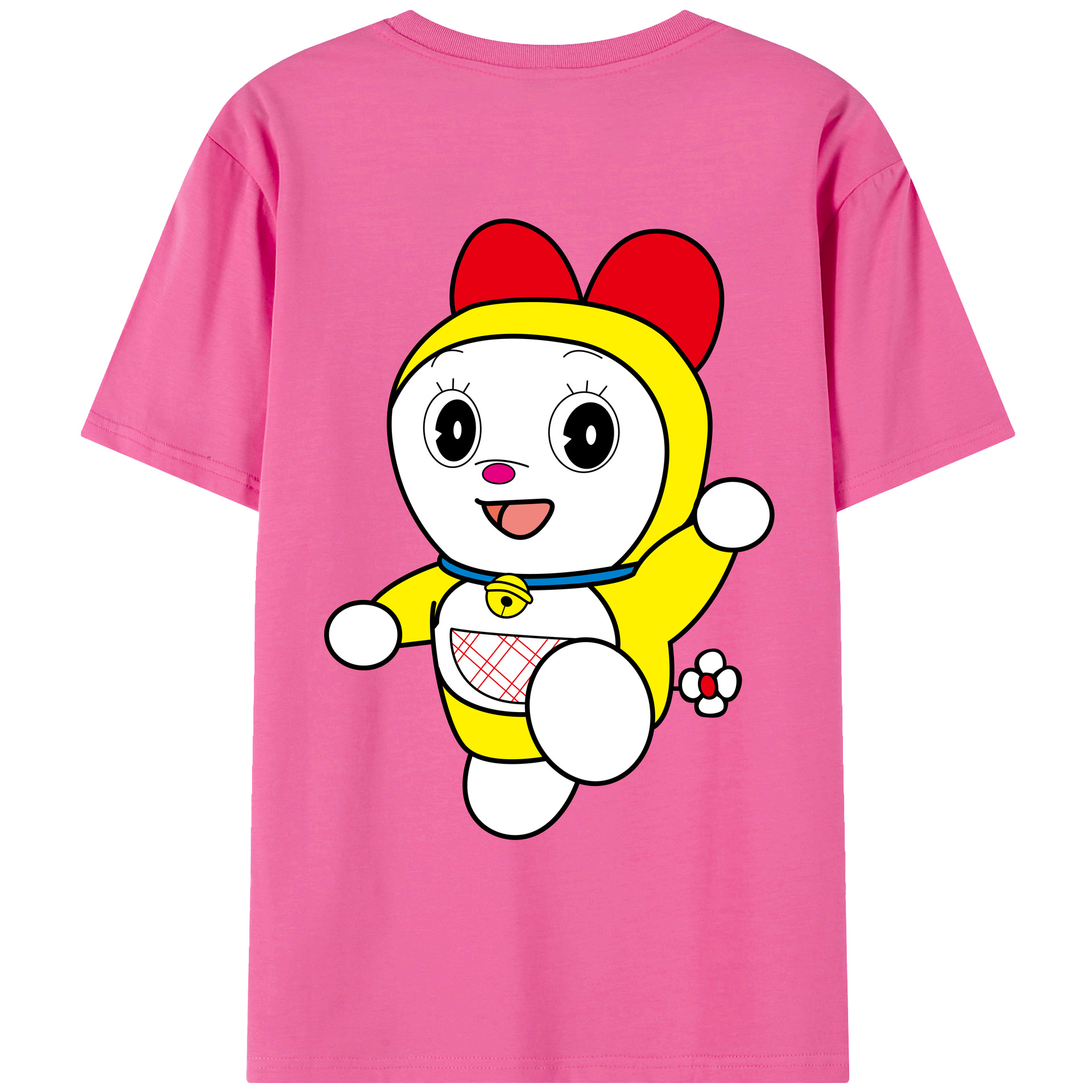 （画像用） ドラえもん ドラミ Doraemon Dorami レディース半袖Tシャツ(バックプリント)